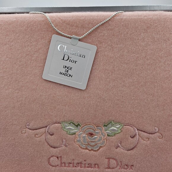 Christian Dior Linge de Maison Blanket - Picture 3 of 9